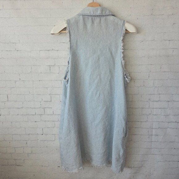 Show Me Your MuMu Sleeveless Light Blue Mini Dress - Picture 8 of 10